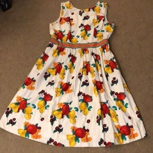 Eva Mendes fruit dress